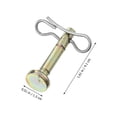 thumbnail image 2 of OULII 1set Replacement Shear Pin Kit For Snowblowers Compatible With Essential Blower Parts For Removal, 2 of 8