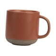 thumbnail image 4 of Taza de café de cerámica, taza de leche, taza para bebidas para adultos y niños, taza de café de con asa para bebidas frías o calientes, Naranja, 4 of 8