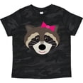 thumbnail image 3 of Inktastic Raccoon Girl Animal Girls Toddler T-Shirt, 3 of 5