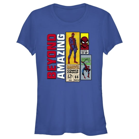 Junior's Marvel Spider-Man Beyond Amazing SPIDEY TWELVE CENTS T-Shirt