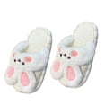 thumbnail image 4 of Lindos pantuflas de algodón de conejo deslizador de algodón de invierno encantador extraíble para el hogar Anggrek Otros, 4 of 8