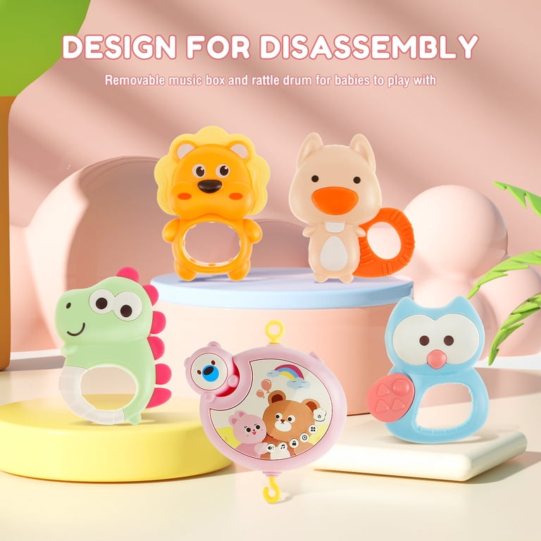 Keyohome Baby Crib Mobile with Music, Lights & Remote Control photo 5