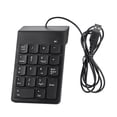 thumbnail image 4 of axGear USB Numeric Keypad Number Keyboard Pad Wired Plam Size 18 Keys Black, 4 of 6