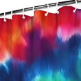 thumbnail image 3 of Rainbow Tie Dye Mandala Pattern Shower Curtain 72"x84" ,Bathroom Decorative Shower Curtains Set with 12 Hooks,Modern Waterproof Washable Shower Curtain, 3 of 6