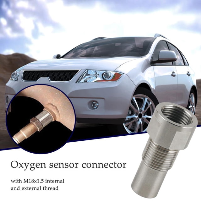 Adaptador de sensor de oxígeno para automóvil M18x1.5 Auto Vehicle CEL MIL Fix Check Extender Tmvgtek Accesorios para autos y motos