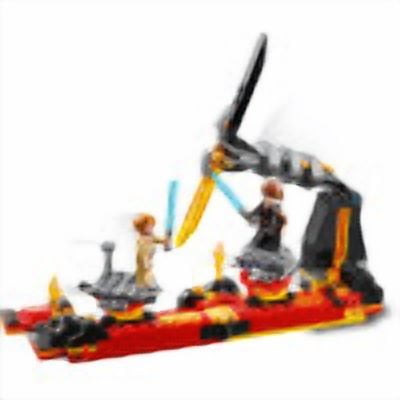 LEGO Star Wars: Revenge of the Sith Duel on Mustafar 75269 Anakin Skywalker vs. Obi-Wan Kenobi Building Kit (208 Pieces)