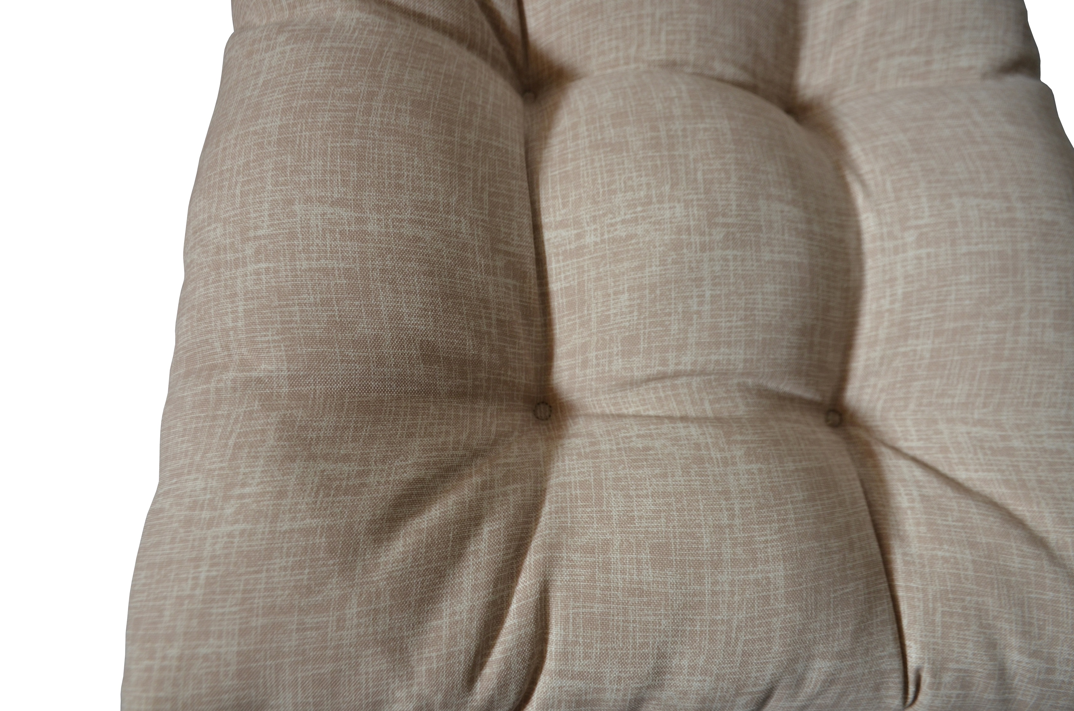 19” x 19” Beige Outdoor Seating Cushions, Durable Weather Resistant (2 Count)
