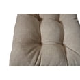 thumbnail image 5 of 19” x 19” Beige Outdoor Seating Cushions, Durable Weather Resistant (2 Count), 5 of 6
