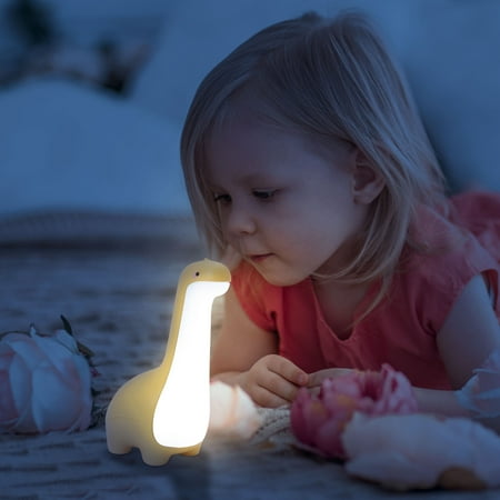 

iMESTOU Night Lights Bedroom Sleep Home appliance Save Money Dinosaur Night Light Creative Gift LED Warm Light With Sleeping Light Children s Bedroom Soft Light USB Charging Dimming Atmosphere Light