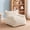 Beige, variant on EYYTHUNG Bean Bag Chair for Kids, Small Modern Bean Bag Sofa with Pocket, Soft Bear-Shaped Design Couch, Reading Seat with Arm for Gaming, Reading, Lounging, Pink