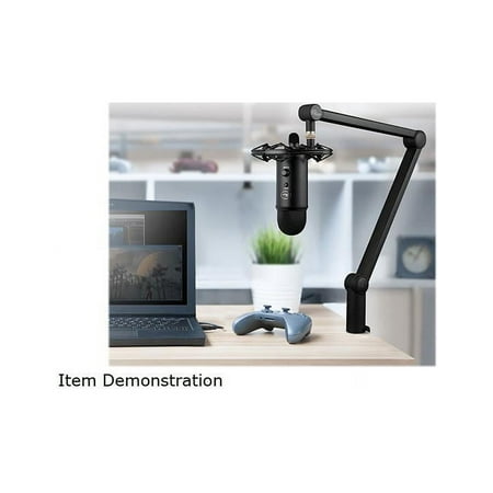 Blue Microphones - Yeticaster Studio Professional Wired Multi-Pattern Condenser Microphone Desktop Bundle
