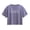 PERIWINKLE, variant on Instant Message - Baseball EKG - Youth Girls Boxy T-Shirt