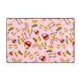 thumbnail image 4 of XMXY Area Rugs Doormat Outdoor Entrance, LGBT Crazy Mouth Facecloth Non-slip Floor Mat Rug for Living Room Kitchen Sink Area Indoor,72"x48", 4 of 9