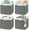 Dark Grey, variant on Wicker Storage Baskets for Organizing 4-Pack Hand-Woven Imitation Dark Grey Wicker Cube Storage Bins with Liners for Shelves Closet Cabinet 11x11 Waterproof Cube Organizer for Pantry