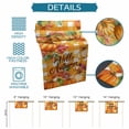 thumbnail image 7 of Table Runners 36 Inches Long Dress Scarves, Orange Pumpkins Farmhouse Kitchen/Dining Table Runner, Short Coffee Tablerunners, Farmhouse Plaid Watercolor Botanical 13x36 Inch, 7 of 7