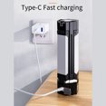 thumbnail image 4 of ABS Flashlight Multifunctional Type-C Charging Battery Rechargeable Power Display Camping Powered Rechargeable Foldable Camping Electric Torch Lighting Tool, 4 of 9