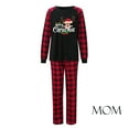 thumbnail image 4 of Penkiiy Pyjamas de Noël pour la Famille Ensemble de Pyjamas Assortis, Pyjamas de Noël à Carreaux Rouges avec Rennes pour Femmes Hommes Enfants Rouge G, 4 of 5