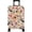 21Floral Cute Dog, variant on Luggage Cover Approved Cute Travel Suitcase Protector Fashion Queen Elastic Washable Unique Themed Baggage Covers for 21-24 inch Luggage (M)