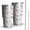 White Buffalo Skull, variant on 30oz White Highland Cow Flower Pattern Tumblers Stainless Steel Tumbler with Lid and Straw,Vacuum Insulated Double Wall Travel Tumbler Cups Mug with Cleaning Brush for Coffee,Tea