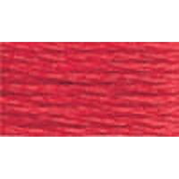 DMC Pearl Cotton Skein Size 3 16.4yd-Bright Red