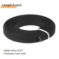 thumbnail image 2 of Uxcell Boning for Sewing, 1 pack 5 Yards 12mm Polyester High-Density Corset Boning for Wedding Dress, Bridal Gown Black, 2 of 4