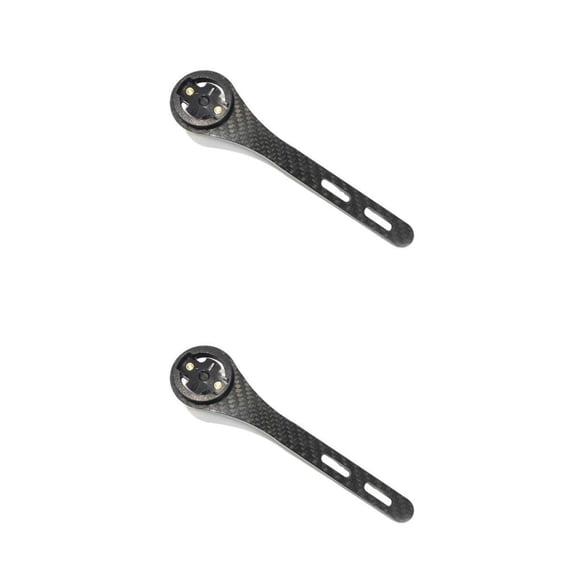 Eigraketly Juego de soporte para ordenador de bicicleta de carretera, velocímetro, cronómetro, estante de montaje de fibra de carbono, piezas de repuesto Type1 NO1