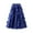Blue Skirts for Women, variant on Deals of The Day Clearance Iumwxz Gauze A-Line Tiered Pleated Skirts Casual Summer Skirts Solid Skirt Elastic Mid Waist Mid-Length Skirt for Womens Delightful Travel