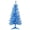 Blue, variant on Mayhihi 4ft Lighted Red Christmas Tree with 50 Warm White Lights, Small Tinsel Artificial Holiday Tree for Indoor Spaces