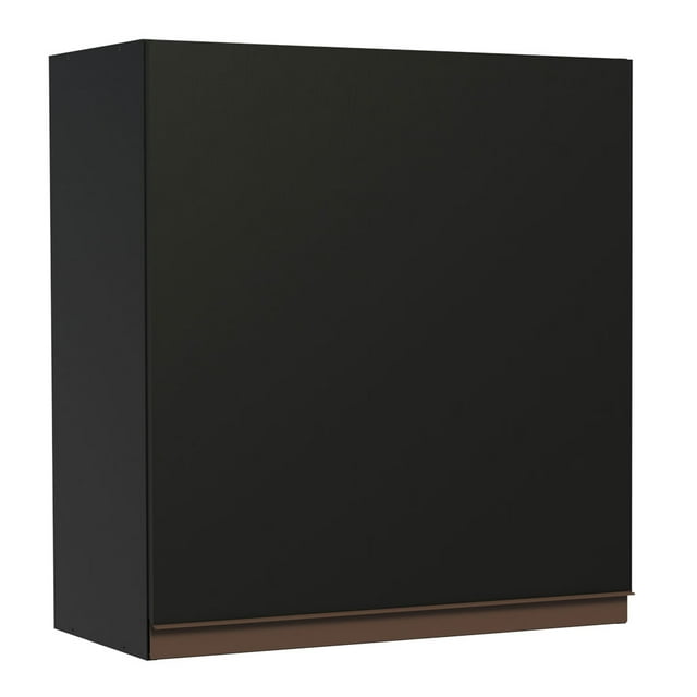 Gabinete Superior Cocina Madesa Reims 1 Puerta 60cm Negro