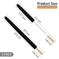 thumbnail image 2 of Tripumer 2 Pack Dryer Vent Cleaning Set Dryer Cleaning Lint Brush Long Flexible Refrigerator Coil Brush Lint Remover Multi-Purpose Duct Brush for Dryer Kitchen Bathroom Drain, 2 of 8