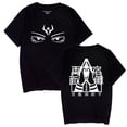 thumbnail image 2 of Ryomen Sukuna T-shirt summer crew neck black short sleeve top xs-3xl, 2 of 5