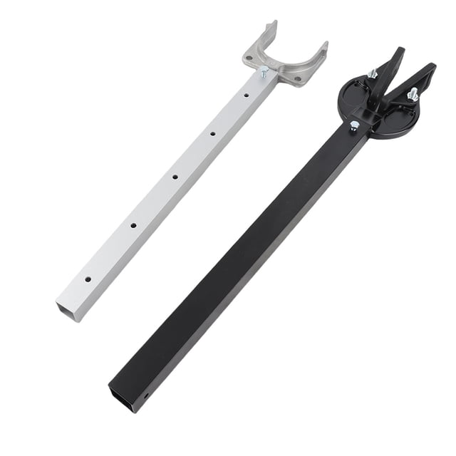 Adjustable Transom Protector, Telescopic Shaft Strong Support 23-35 Inch S Hook Rubber Rope Boat Transom Saver for 100 Horsepower for Trailer Mount