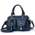 thumbnail image 1 of Bolsos de hombro tipo bandolera de piel sintética de gran capacidad para mujer, bolsos de mensajero informales, carteras y bolsos de diseñador de lujo, 1 of 1
