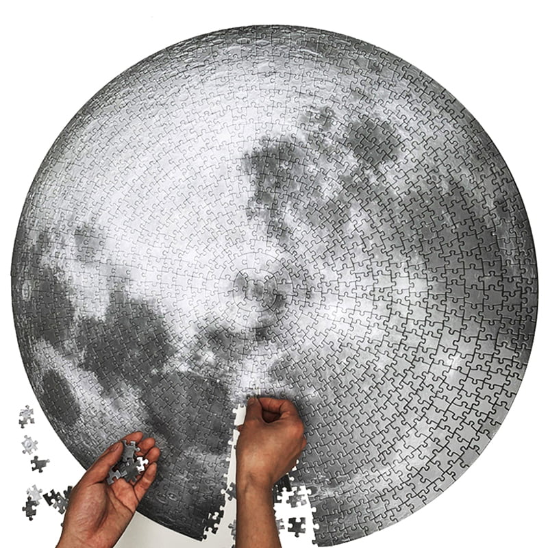 The Moon Puzzle 1000 Pieces Jigsaw Puzzle Kids Adult Planets Maps Jigsaw Puzzles 