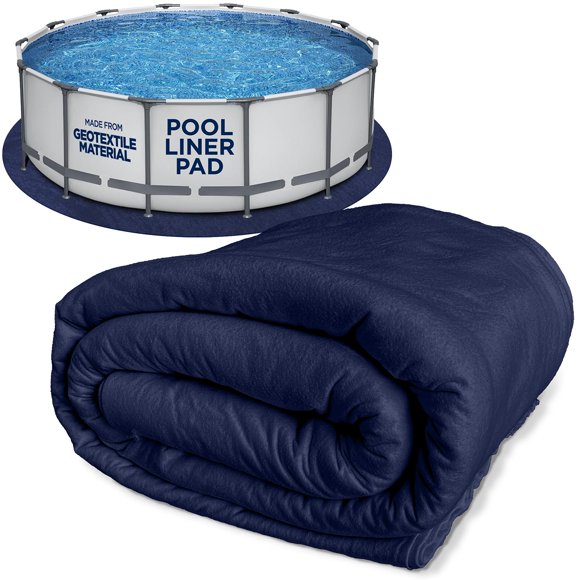 Pool Liner Pad Shop Square para piscinas elevadas de 12 pies