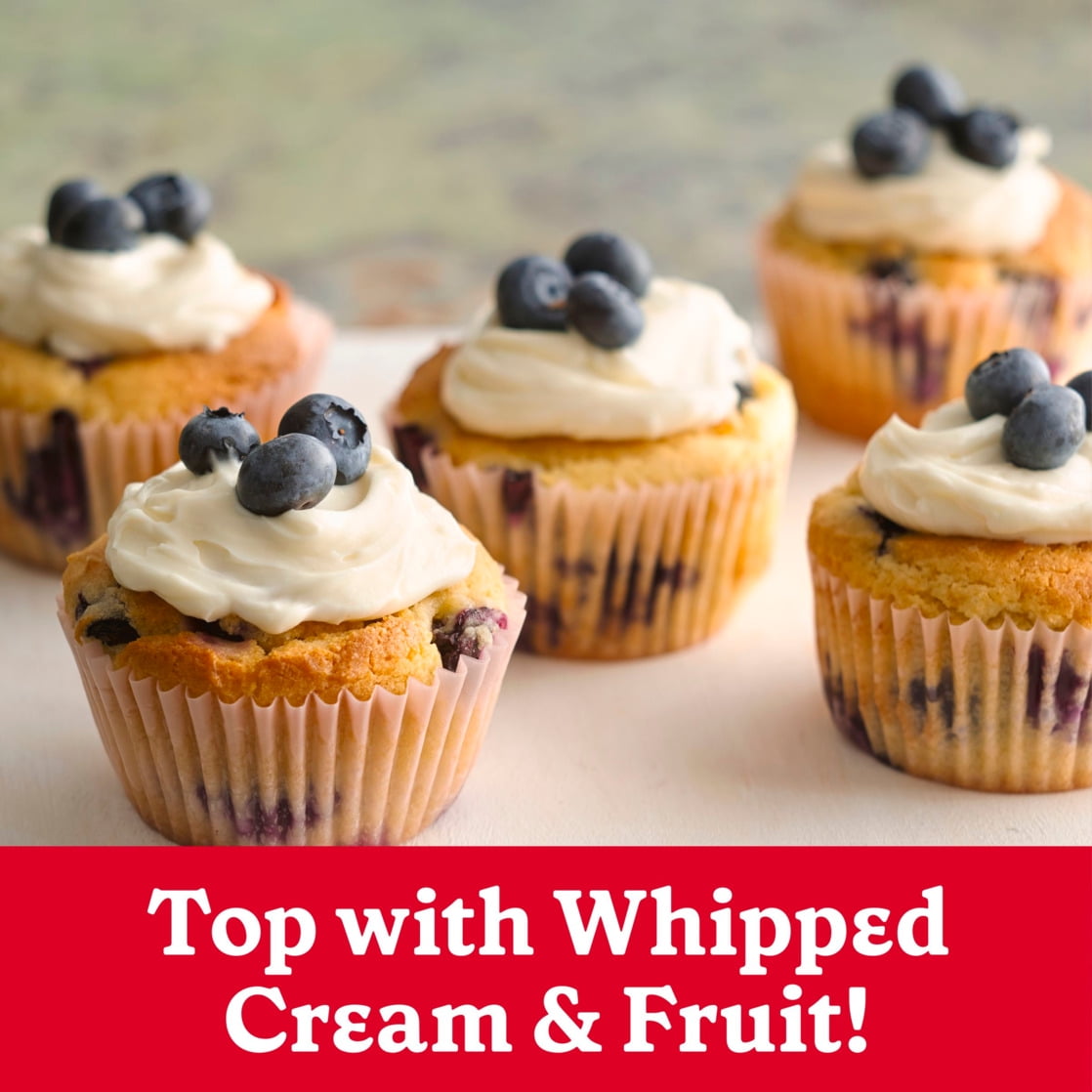 (4 pack) Betty Crocker Batchables Blueberry Muffin Mix, Mix and Bake 4 to 12 per batch, 28 oz.