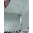 thumbnail image 2 of Linon Ragan Task Chairs with Adjustable Height and Swivel, 275 lb. Capacity, Mint Green, 2 of 9