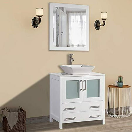 Vanity Art 30 Inch Single Sink Small, Vanity Art 30 Inch Single Quartz Sink Bathroom Set