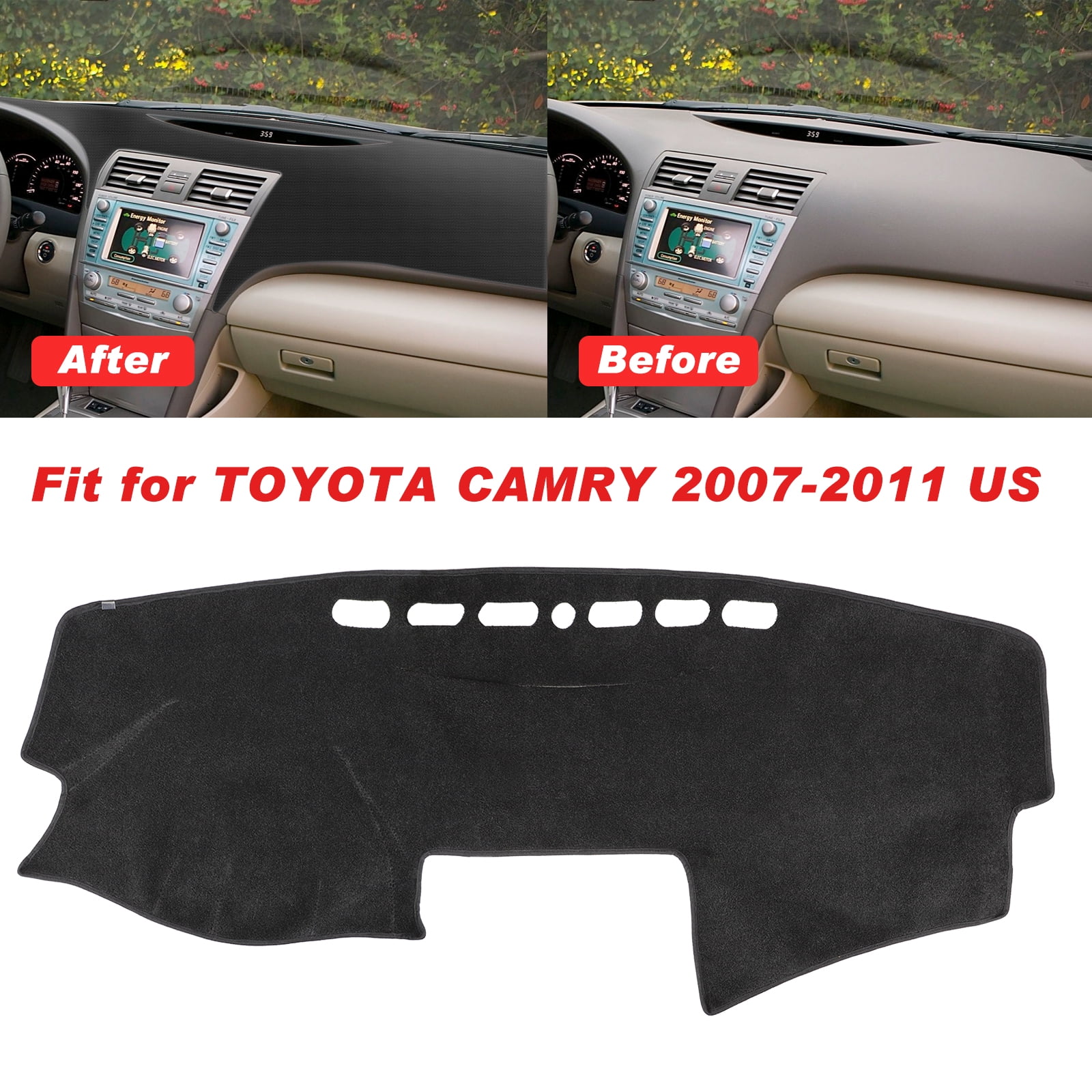 Black wood grain Central Console Dashboard Strip Trim For Toyota Camry 2018-2021 Black wood grain Central Console Dashboard Strip Trim For Toyota Camry 2018-2021