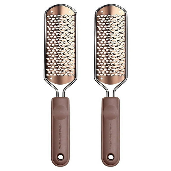 2X Pedicure Foot File Callus Remover Large Foot Rasp Colossal Foot Scrubber Foot Tools Professional Nursing Health