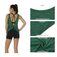 thumbnail image 2 of icyzone Open Back Athletic Yoga Tops Gym Shirts Workout Tank Tops for Women, 2 of 5