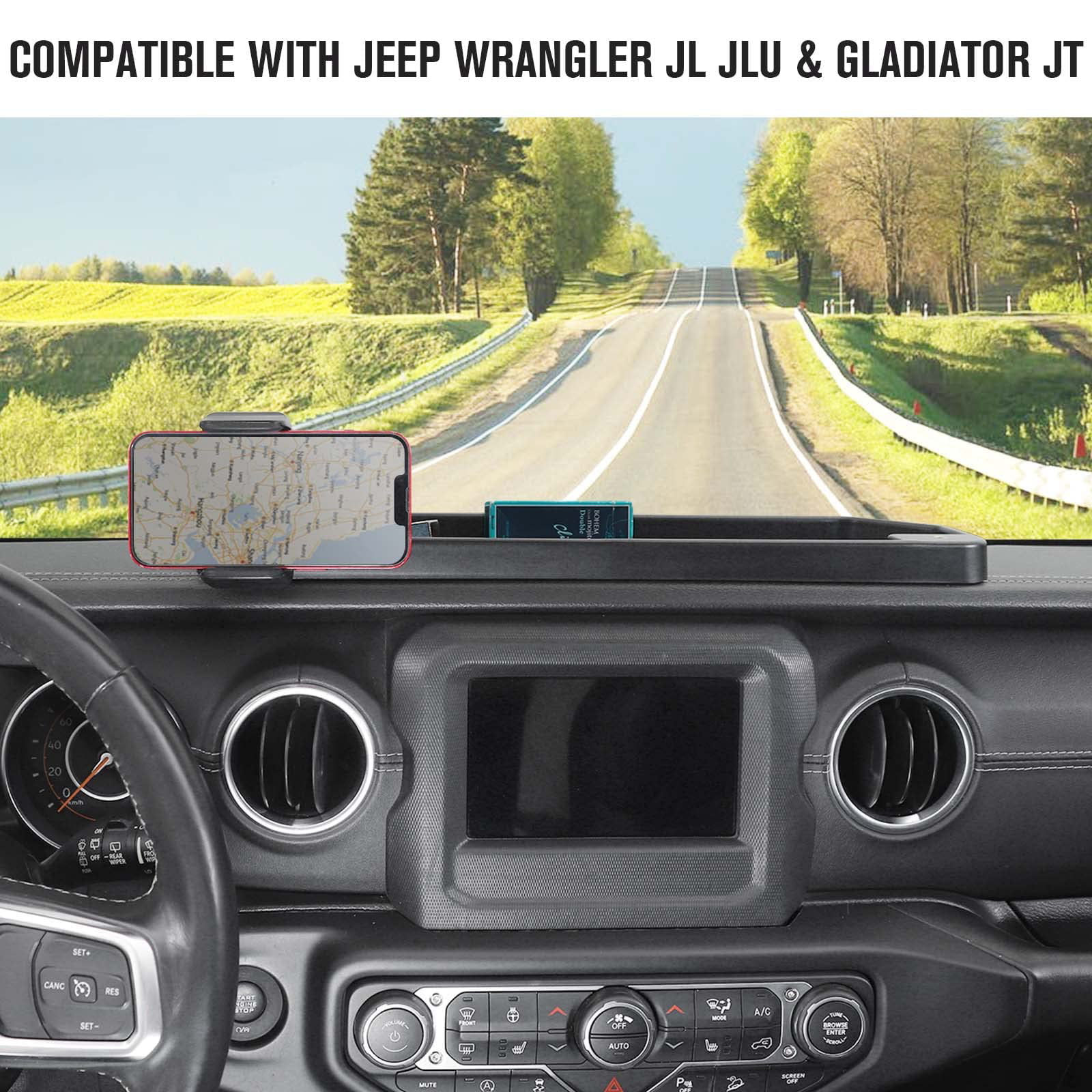 Ablagefach Handyhalterung passend Jeep JL Gladiator JT