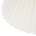 thumbnail image 5 of Minkissy Vintage Style Pleated Lampshade for Chandelier or Bedside Table, 9.84" x 9.84" x 6.3" - Design, 5 of 8