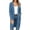 A Dark Blue, variant on Women's Long Cardigan Sweater Open Front Ribbed Knit Long Sleeve Duster with Front Pockets Casual Fall Winter Layering Outerwear