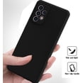 thumbnail image 3 of for Samsung A53 5G Case, Galaxy A53 5G Case Liquid Silicone Case Dual Layer Hybrid Hard PC Soft Silicone Gel Rubber Bumper Slim Shockproof Protective Phone Case for Samsung Galaxy A53 5G, Black, 3 of 11