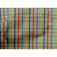 thumbnail image 3 of oneOone Cotton Poplin Fabric Madras Check Decor Fabric Printed BTY 56 Inch Wide, 3 of 3
