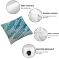 thumbnail image 4 of BANET Throw Pillow Cushion Cover, Round Pattern of Petals Nature Theme , Decorative Square Accent Pillow Case 22x22in, 4 of 5