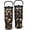 Black-M04, variant on 30oz Stainless Steel Mushroom Tumbler with Lid, Straw & Handle - Insulated Travel Coffee Mug - Unique Gift for All