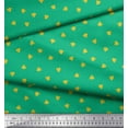 thumbnail image 2 of Soimoi Green Rayon Fabric Nachos & Salsa Food Print Sewing Fabric Yard 42 Inch Wide, 2 of 3