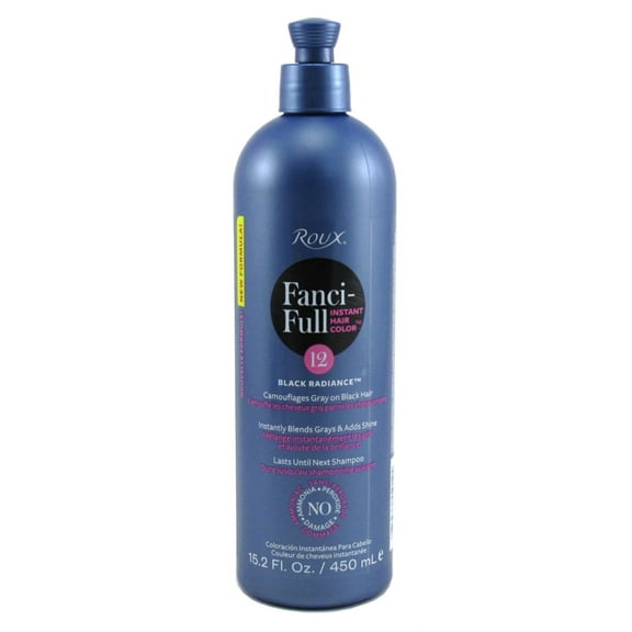 Roux Fanci-Full Rinse #12 Black Radiance 15.2oz (Pack of 3)